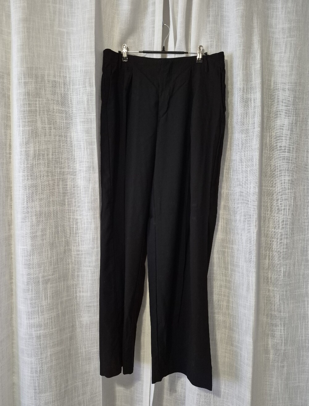 Pleated Wide Leg Trousers